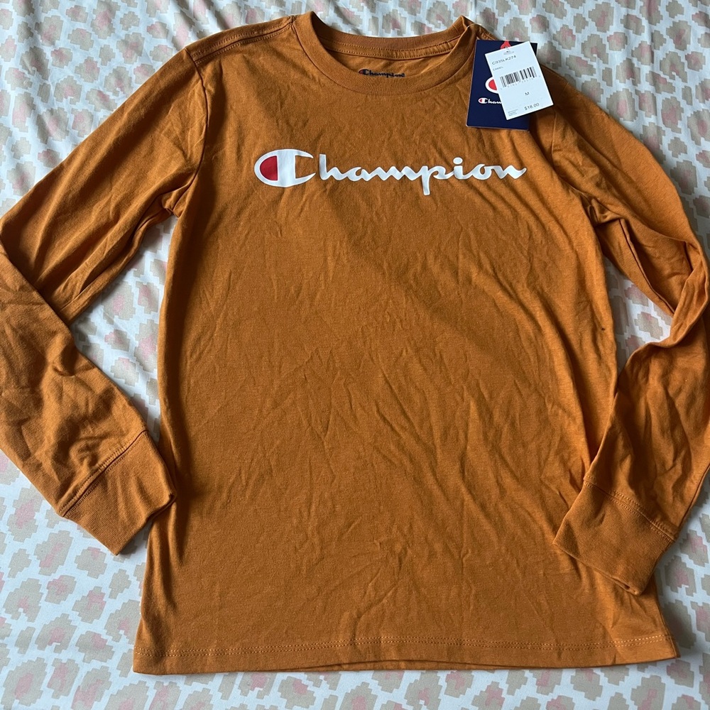 Champion Rust Long Sleeve Tee